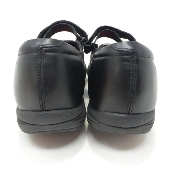 Abeo Rocs Bethan Mary Jane Shoes Womens 9.5 Black Leather Comfort Walking Rocker - Picture 8 of 12